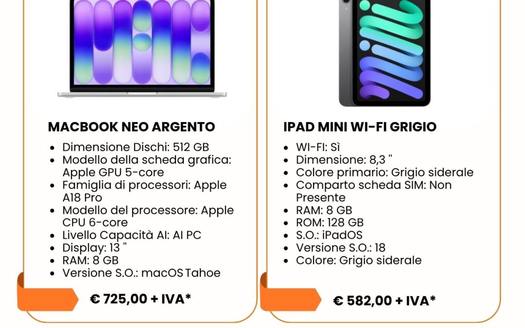 Apple Nuovi e Ricondizionati